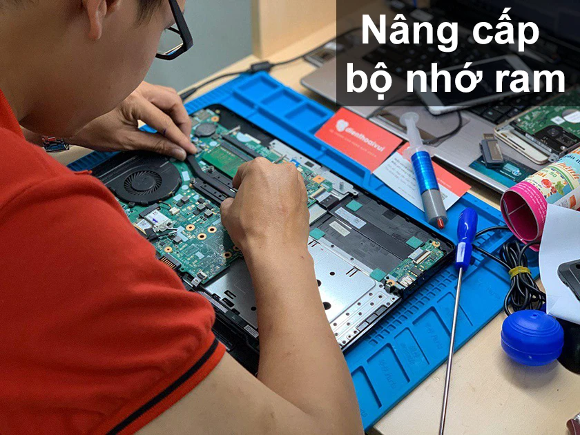 N&acirc;ng cấp bộ nhớ RAM để đa nhiệm tốt hơn