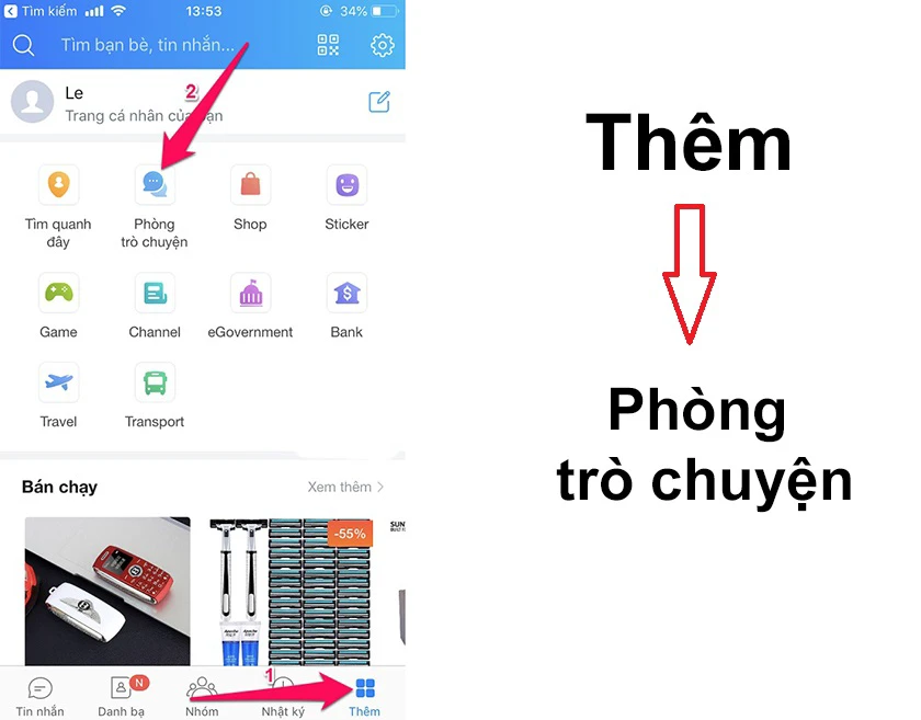 C&aacute;ch v&agrave;o ph&ograve;ng chat