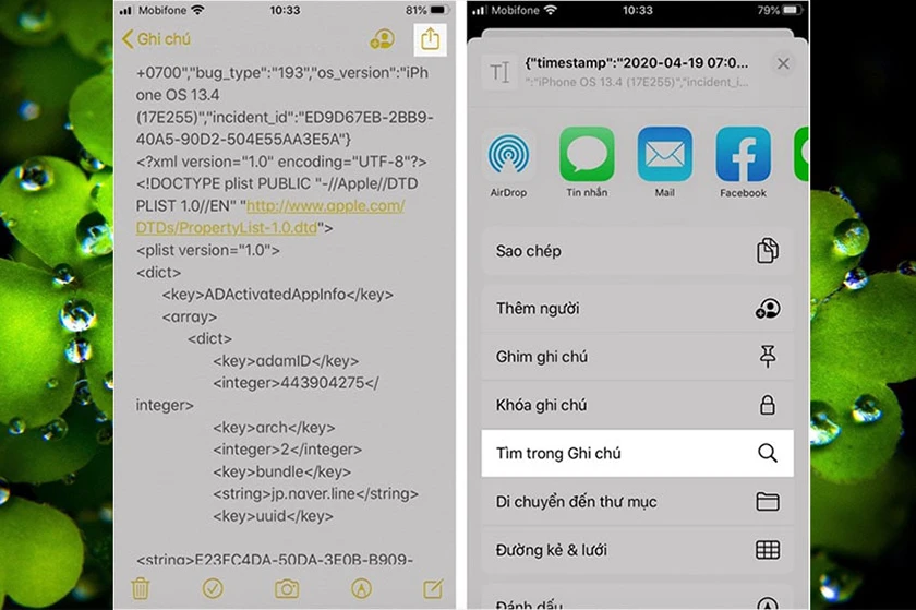Kiểm tra số lần sạc iPhone bằng dữ liệu phân tích