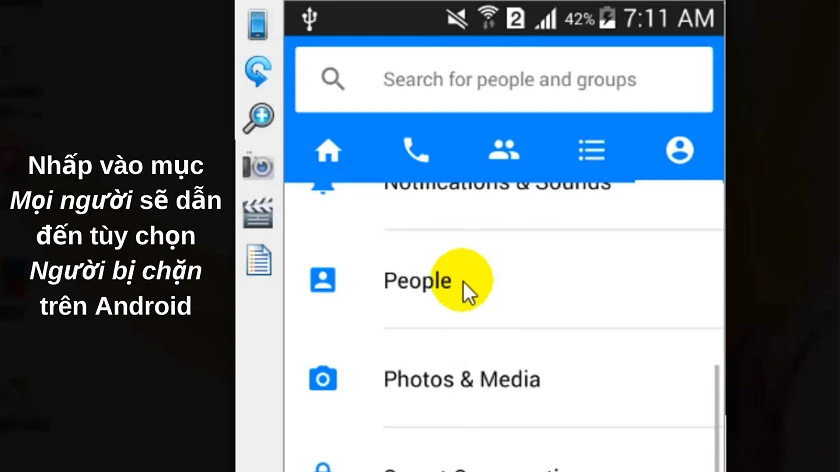 C&aacute;ch bỏ chặn Messenger tr&ecirc;n đi&ecirc;̣n thoại Android
