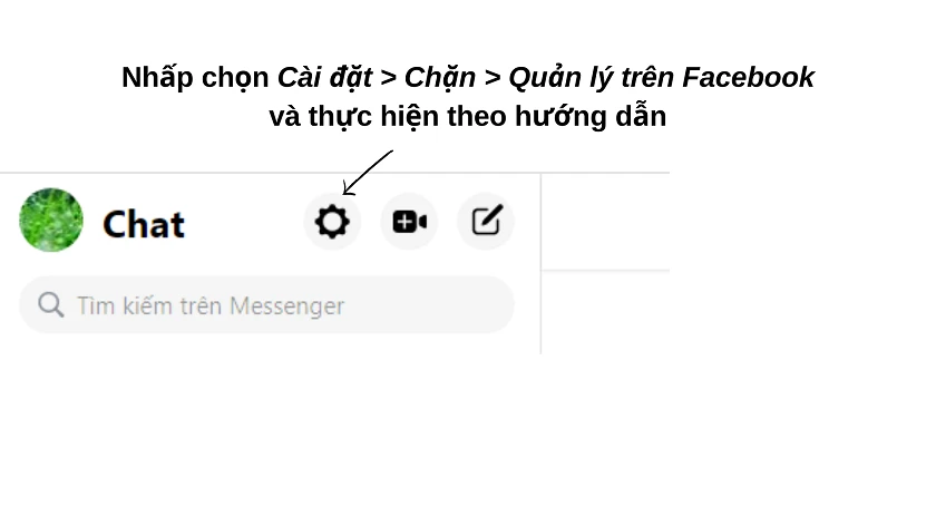 Thao t&aacute;c tr&ecirc;n Messenger.com