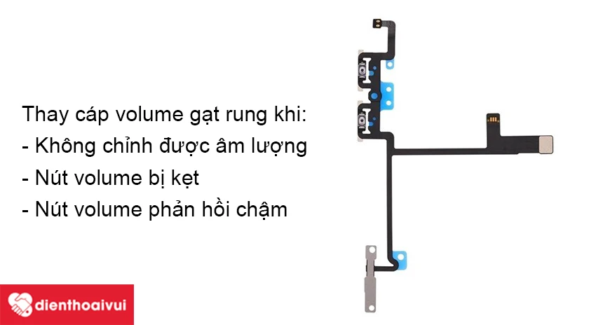 Những dấu hiệu cho thấy bạn cần phải thay c&aacute;p volume gạt rung