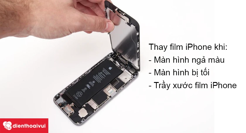 Những dấu hiệu cho thấy bạn cần phải thay film iPhone