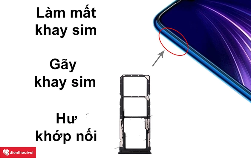Nguy&ecirc;n nh&acirc;n n&agrave;o dẫn đến khay sim Xiaomi bị kẹt, bị g&atilde;y, hư hỏng