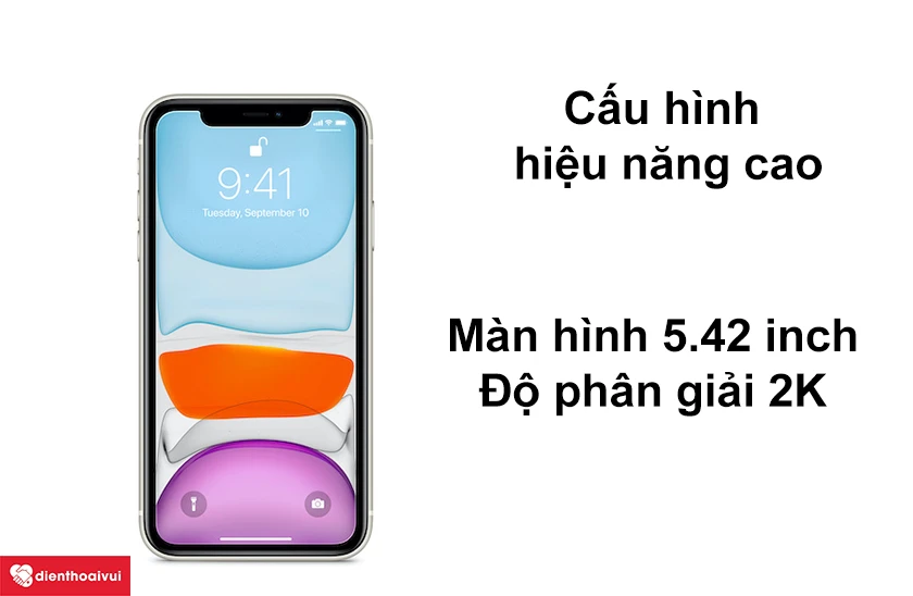 iPhone 12 - Cấu hình hiệu năng cao, màn hình 5.42 inch độ phân giải 2K