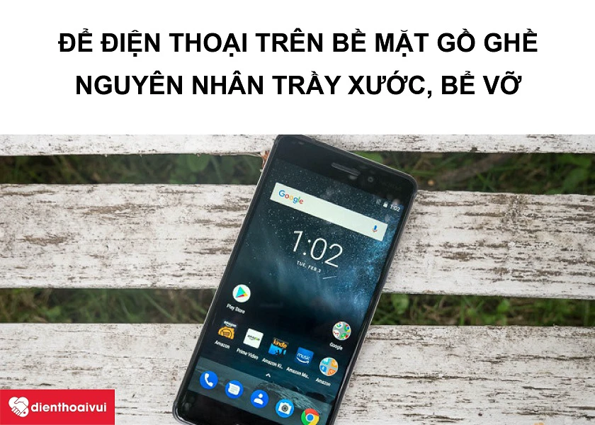 Nguy&ecirc;n nh&acirc;n n&agrave;o dẫn đến vỡ k&iacute;nh cảm ứng m&agrave;n h&igrave;nh Nokia