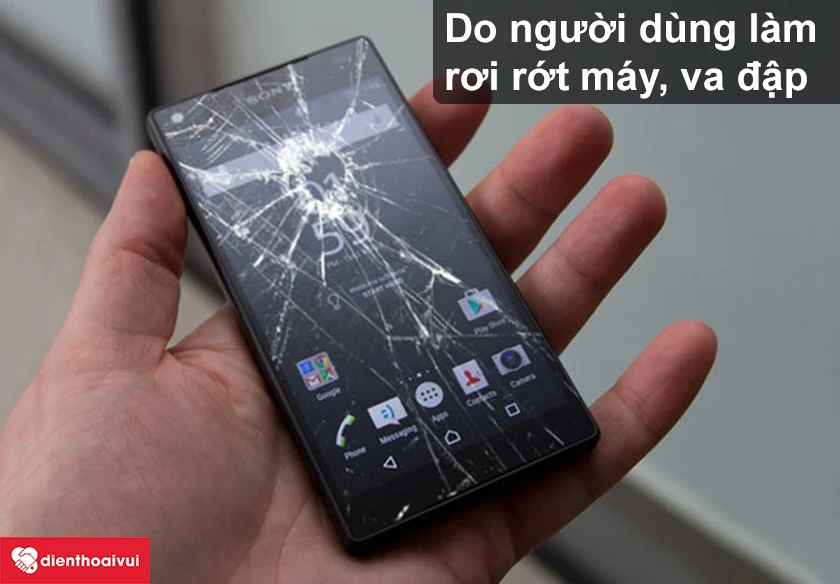 Nguy&ecirc;n nh&acirc;n n&agrave;o dẫn đến vỡ mặt k&iacute;nh cảm ứng m&agrave;n h&igrave;nh Sony