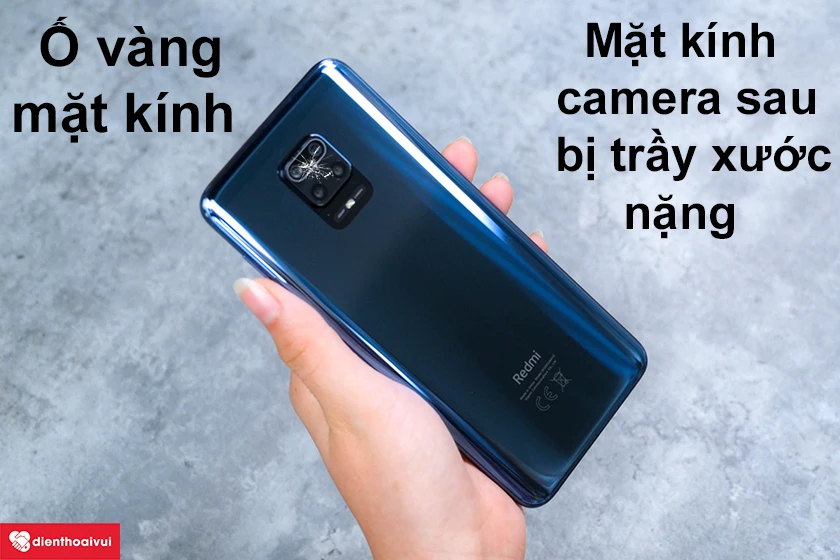 Những dấu hiệu cho thấy bạn cần phải thay mặt k&iacute;nh camera sau Xiaomi