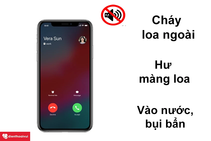 Lỗi iPhone 12 chỉ th&ocirc;ng b&aacute;o m&agrave;n h&igrave;nh v&agrave; kh&ocirc;ng ph&aacute;t ra &acirc;m thanh khi c&oacute; cuộc gọi