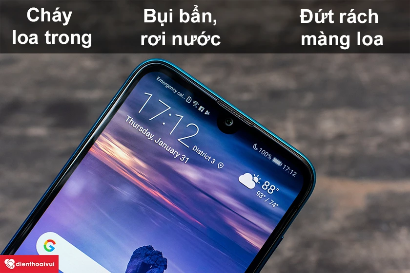Nguy&ecirc;n nh&acirc;n dẫn đến loa trong điện thoại Huawei kh&ocirc;ng nghe được, nghe bị nhỏ