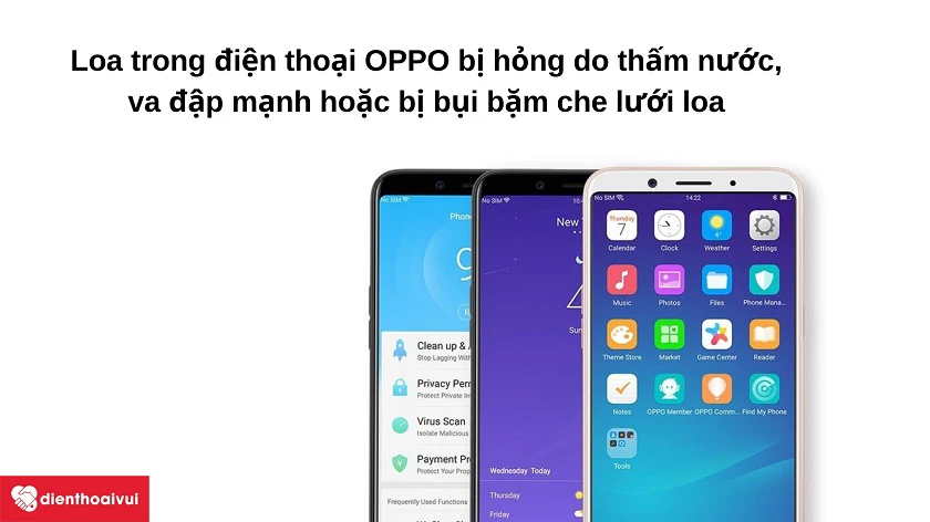 Nguy&ecirc;n nh&acirc;n d&acirc;̃n đ&ecirc;́n loa trong đi&ecirc;̣n thoại OPPO bị rè, kh&ocirc;ng nghe được