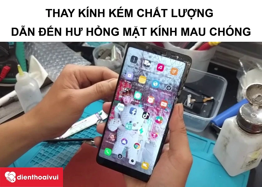 Nguy&ecirc;n nh&acirc;n n&agrave;o dẫn đến vỡ mặt k&iacute;nh cảm ứng m&agrave;n h&igrave;nh Xiaomi&nbsp;