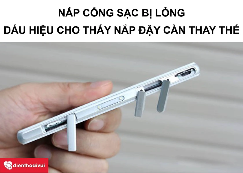 Dấu hiệu cho thấy bạn cần phải thay nắp cổng sạc&nbsp;