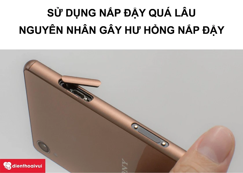 Những nguy&ecirc;n nh&acirc;n dẫn đến g&atilde;y, hư nắp đậy cổng sạc của điện thoại&nbsp;