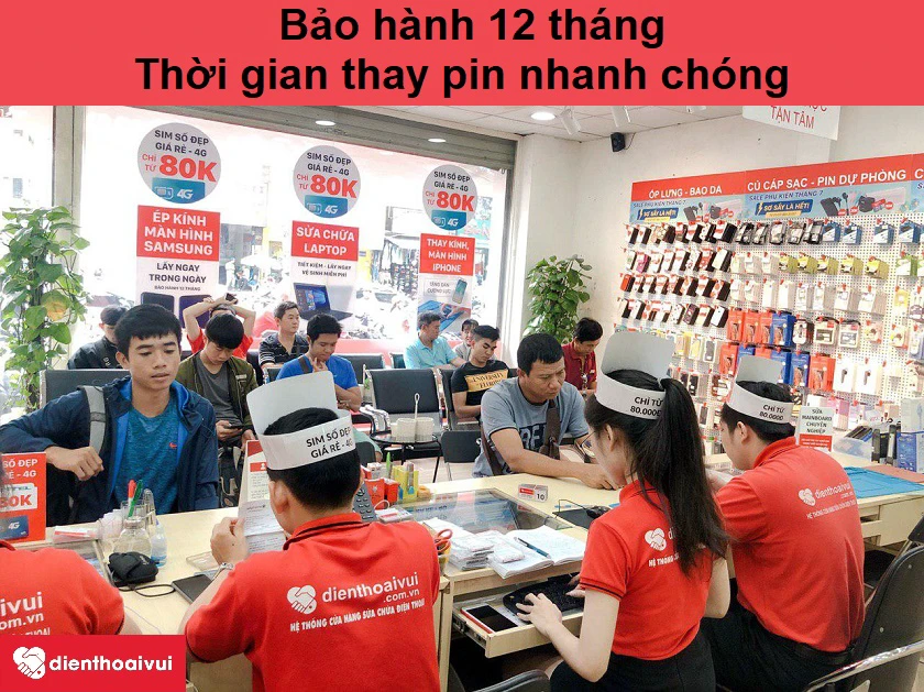 Thay pin iPhone 8 chính hãng Energizer giá tốt, uy tín tại Điện Thoại Vui