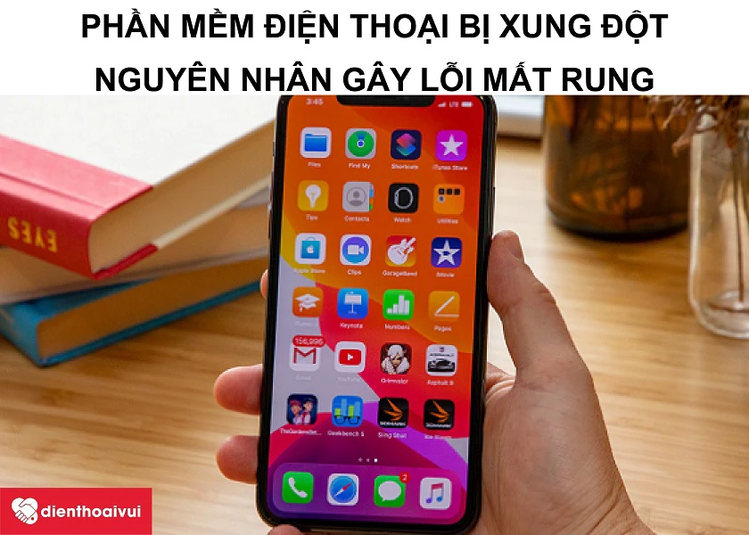 Những nguyên nhân dẫn đến điện thoại mất rung