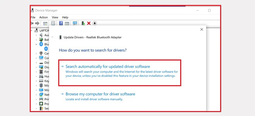 Cài driver bluetooth trên windows 10