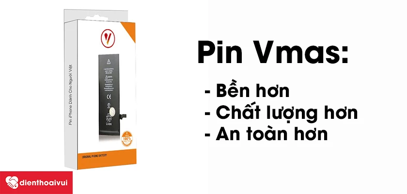 V&igrave; sao lựa chọn thay pin iPhone Pro Max dung lượng chuẩn ch&iacute;nh h&atilde;ng Vmas