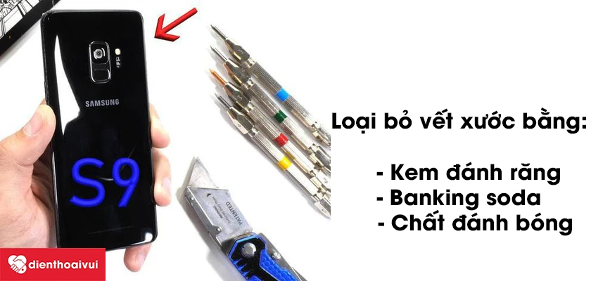 C&aacute;c c&aacute;ch loại bỏ vết xước ở điện thoại
