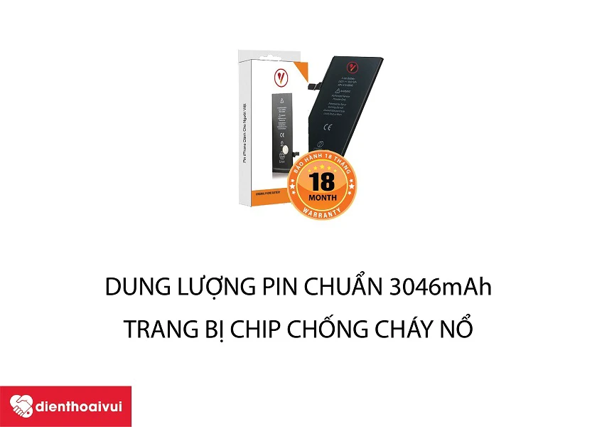 iPhone 11 Pro &ndash; Vi&ecirc;n pin chuẩn ch&iacute;nh h&atilde;ng Vmas 3046 mAh cao cấp v&agrave; bền bỉ