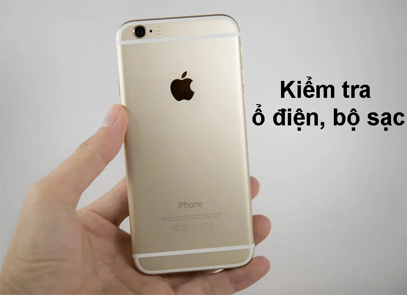 Kiểm tra lại bộ sạc