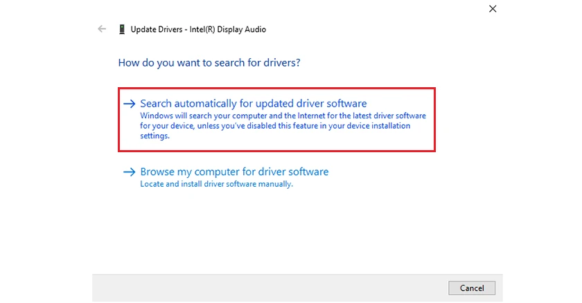 Sửa loa laptop bị rè bằng cách gỡ và cài đặt lại driver loa