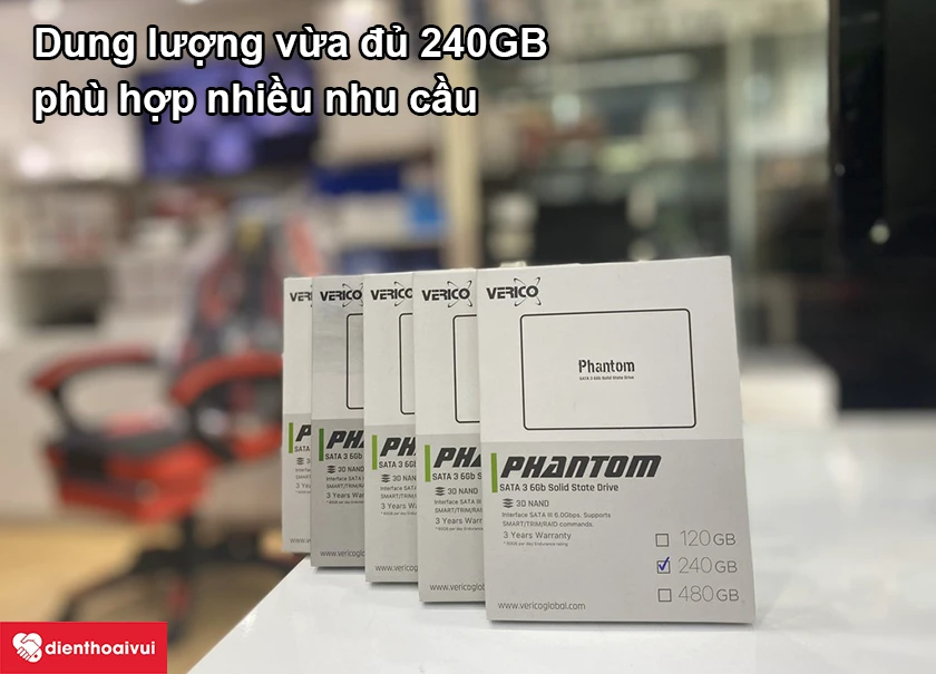 dung lượng vừa đủ 240GB