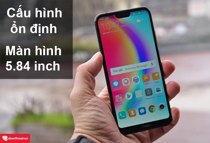 Huawei P20 Lite - Cấu hình ổn định, màn hình 5.84 inch Full HD