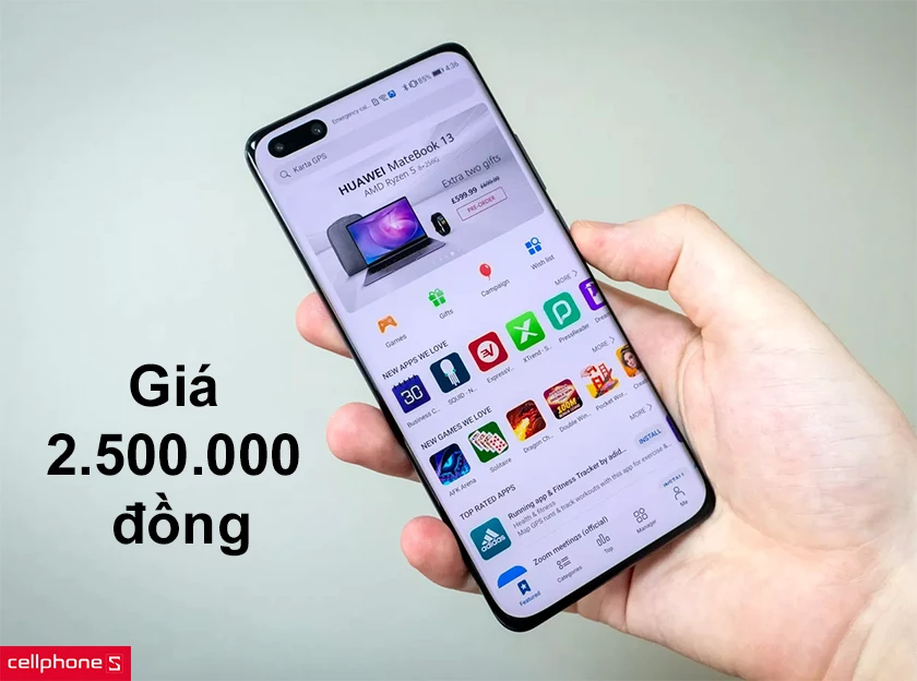 Chi phí thay mặt kính Huawei P40 Pro bao nhiêu?