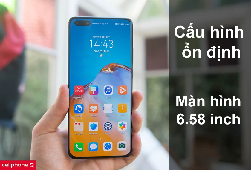 Huawei P40 Pro - Cấu hình mạnh, màn hình 6.58 inch