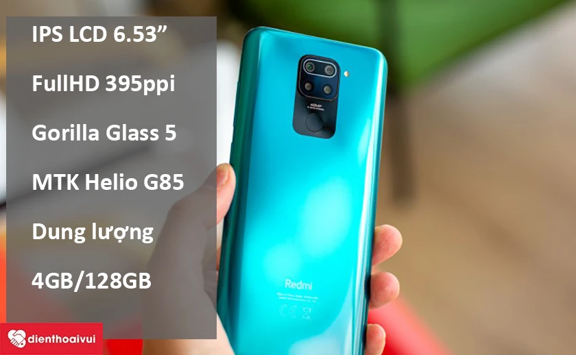 M&agrave;n h&igrave;nh IPS LCD 6.53 Inches, k&iacute;nh Gorilla Glass thế hệ 5 chống trầy xước hiệu quả