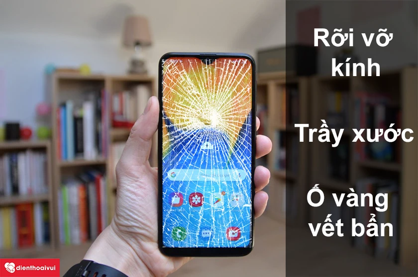 Những nguyên nhân làm hư hỏng mặt kính