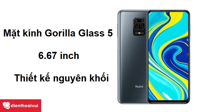 M&agrave;n h&igrave;nh 6.67 inch c&ugrave;ng k&iacute;nh cường lực Corning Gorilla Glass 5