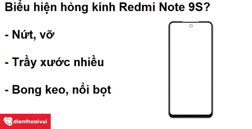 C&aacute;ch khắc phục mặt k&iacute;nh Xiaomi Redmi Note 9S bị ố v&agrave;ng?
