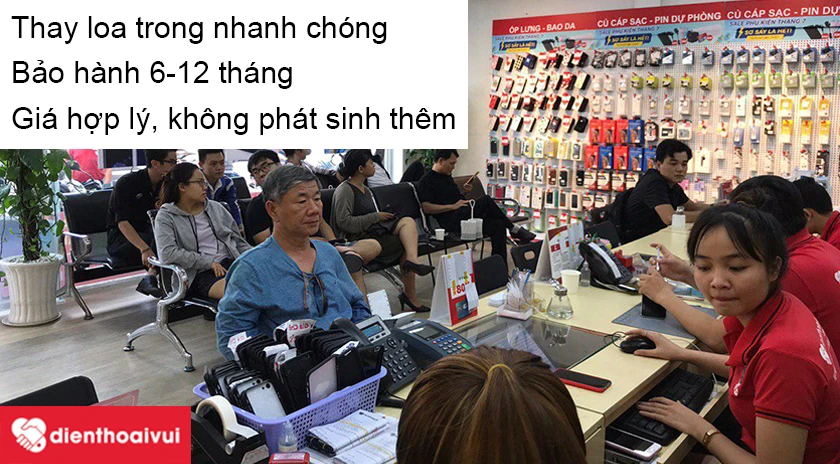 Thay loa trong điện thoại Samsung