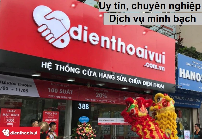 Dịch vụ thay main điện thoại chuy&ecirc;n nghiệp, uy t&iacute;n tại Điện Thoại Vui