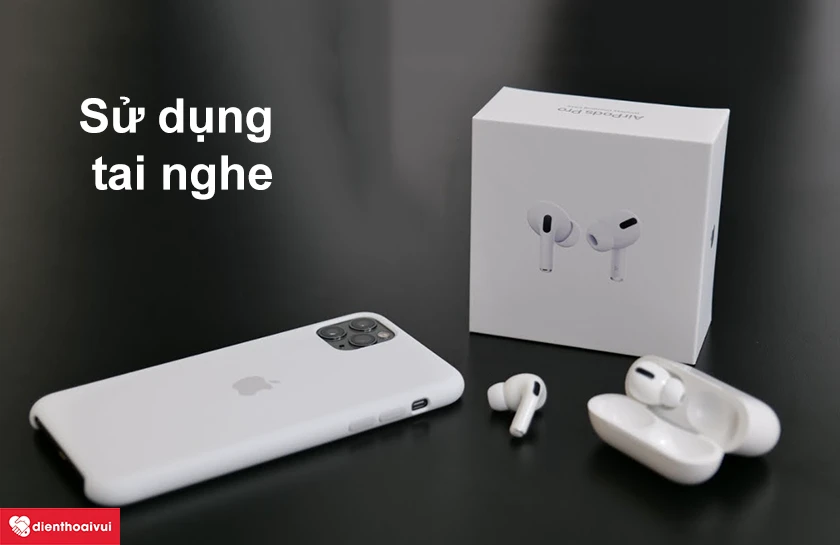 Cách có thể nghe gọi bình thường khi mic trên iPhone 11 Pro Max bị hư hỏng