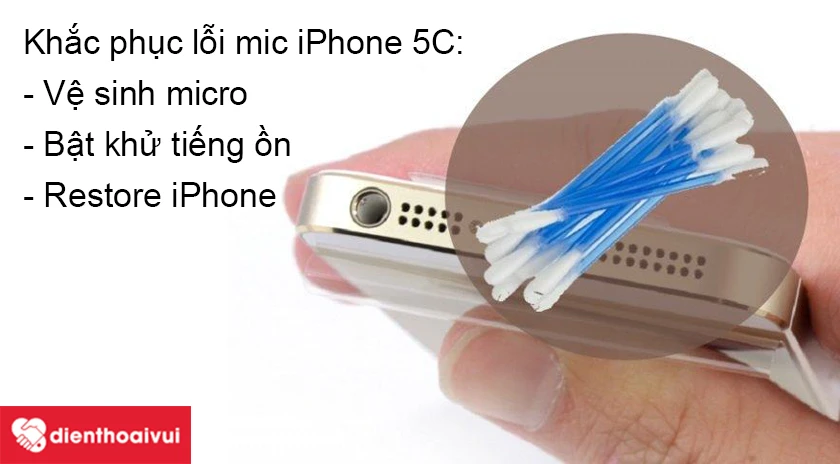 Một số lưu ý khi thay mic 