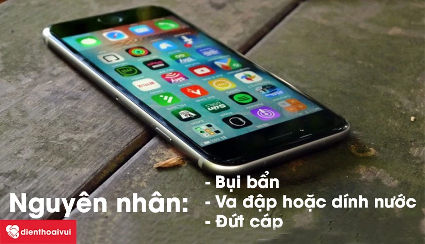 Lỗi mic iPhone 6 plus có thể do nhiều nguyên nhân khác nhau