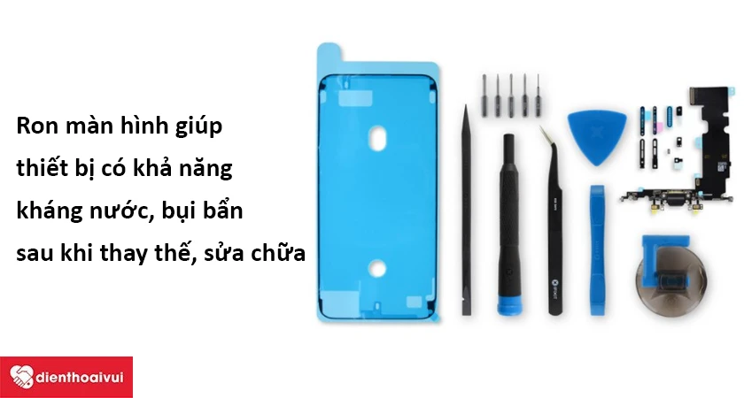 dán lại lớp ron bảo vệ