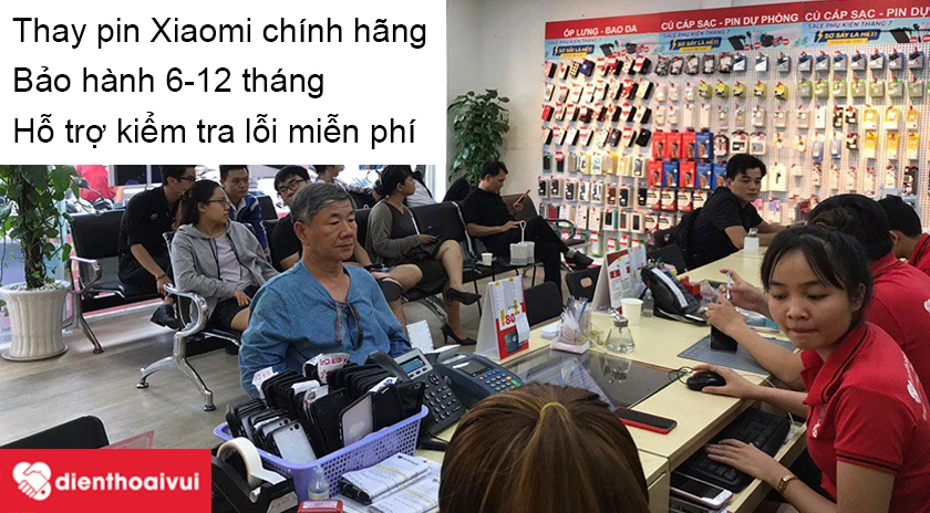 Thay pin điện thoại Xiaomi ở đ&acirc;u uy t&iacute;n, ch&iacute;nh h&atilde;ng tại TP.HCM, H&agrave; Nội?