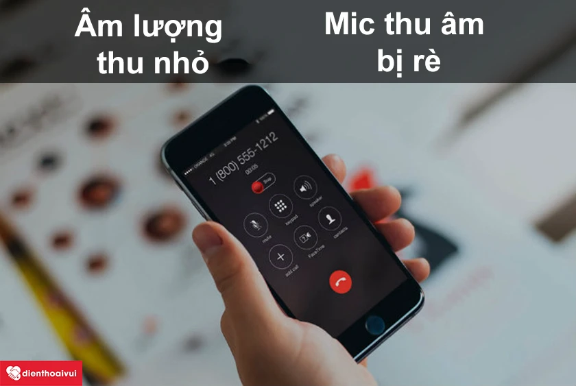 Vì sao khi có cuộc gọi mic iPhone SE nói không nghe được?