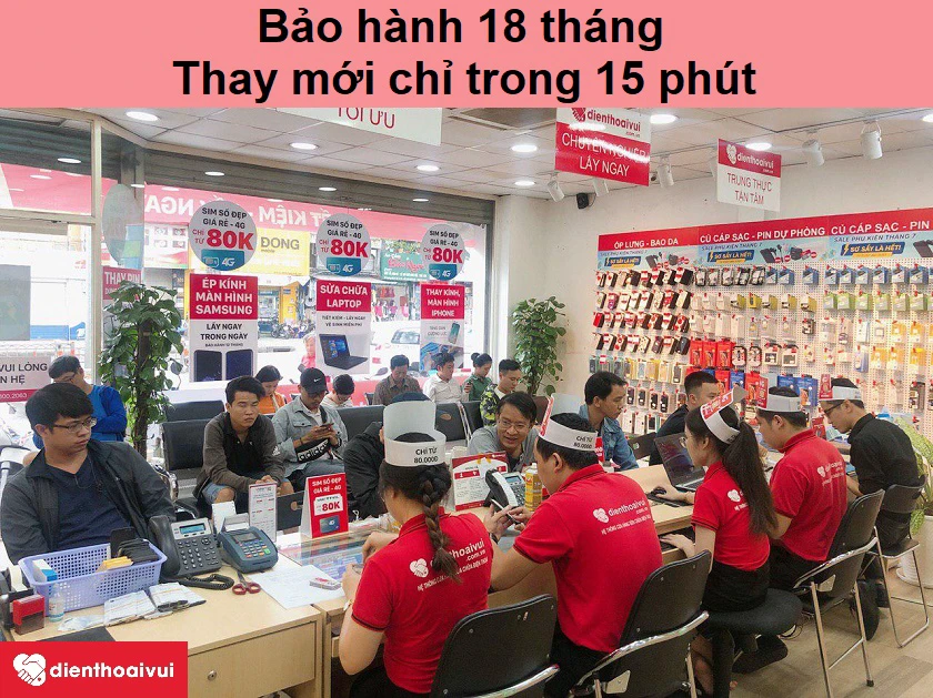 Thay pin iPhone XR dung lượng chuẩn ch&iacute;nh h&atilde;ng Vmas gi&aacute; tốt, uy t&iacute;n tại Điện Thoại Vui