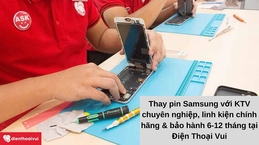 L&yacute; do bạn n&ecirc;n thay pin Samsung ch&iacute;nh h&atilde;ng tại Điện Thoại Vui TP. Hồ Ch&iacute; Minh v&agrave; H&agrave; Nội