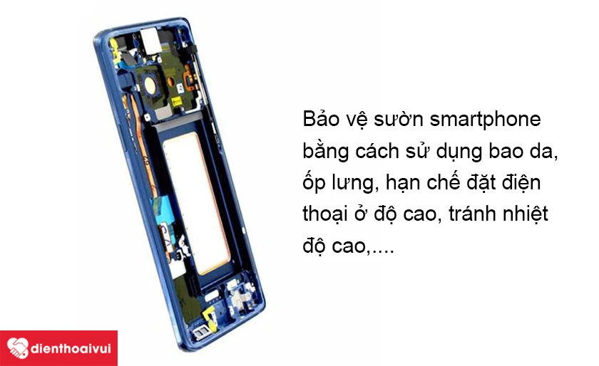 Làm thế nào để bảo vệ sườn smartphone Samsung Galaxy S9 Plus?
