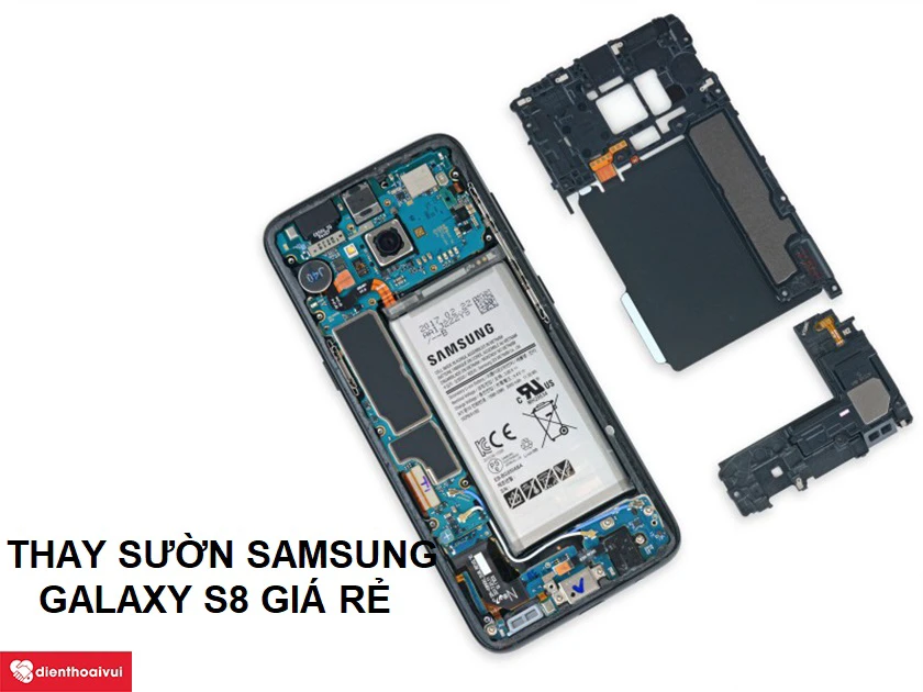 thay sườn Samsung Galaxy S8 giá rẻ