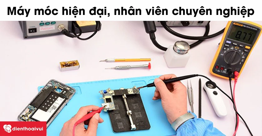 Những ưu điểm vượt trội khi sửa chữa điện thoại tại hệ thống cửa hàng Điện Thoại Vui