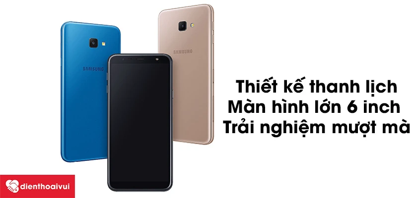 Thiết kế thanh lịch, m&agrave;n h&igrave;nh lớn 6 inch mang đến trải nghiệm mượt m&agrave;