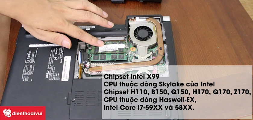 Ram Kingston DDR4 4GB Bus 2133 được thay thế cho loại laptop n&agrave;o?
