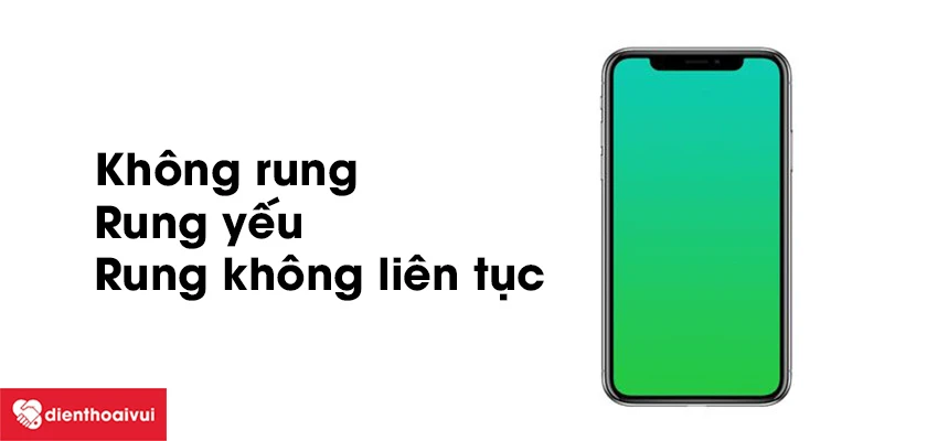 Khi nào cần thay rung iPhone Xr